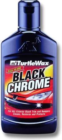 turtle wax black chrome